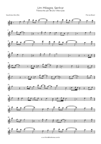 Prisma Brasil  score for Alto Saxophone
