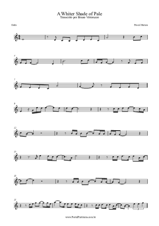 Procol Harum  score for Harmonica
