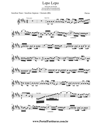 Psirico  score for Clarinet (Bb)