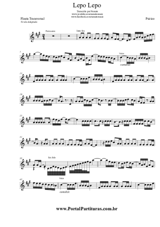Psirico Lepo, Lepo score for Flute