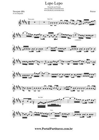 Psirico Lepo, Lepo score for Trumpet