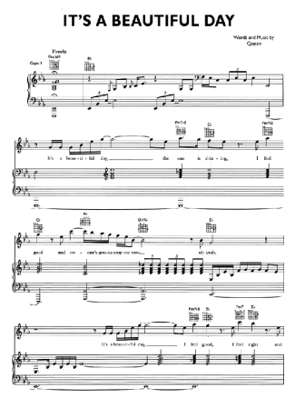 Queen  score for Piano