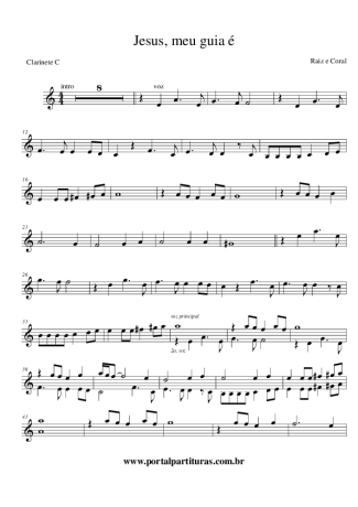 Raiz Coral  score for Clarinet (C)
