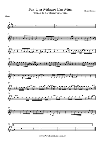 Regis Danese Faz Um Milagre score for Harmonica