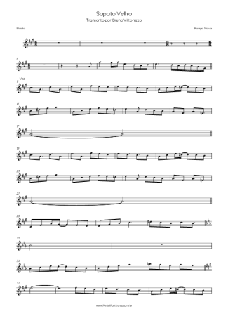 Roupa Nova  score for Flute