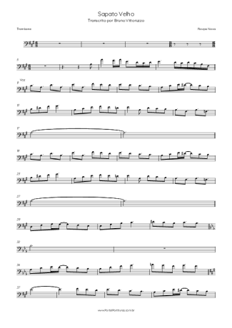 Roupa Nova  score for Trombone