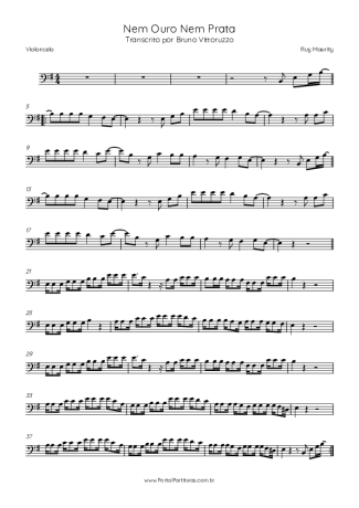 Ruy Maurity  score for Cello