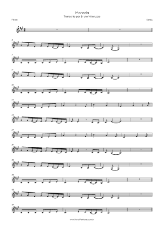 Sandy  score for Flute