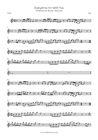 Seal  score for Flute