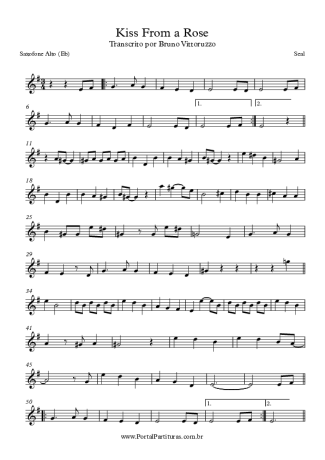 Seal  score for Alto Saxophone
