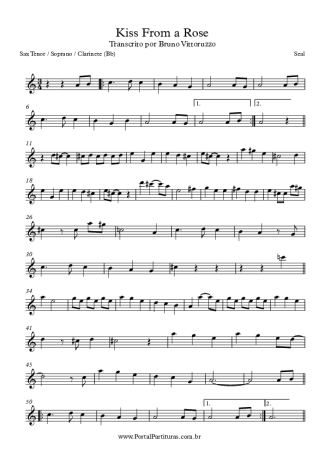 Seal  score for Tenor Saxophone Soprano (Bb)