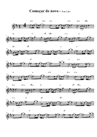 Simone  score for Tenor Saxophone Soprano (Bb)
