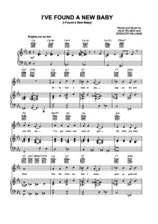 Spencer Williams  score for Piano