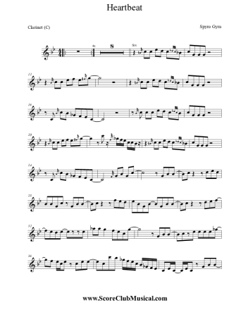 Spyro Gyra Heartbeat score for Clarinet (C)