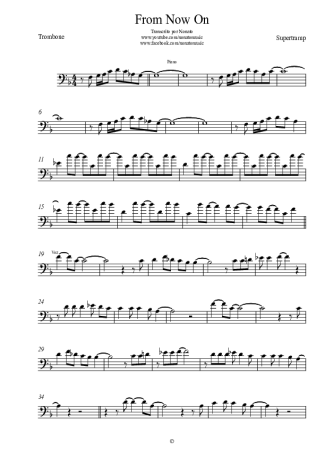 Supertramp  score for Trombone