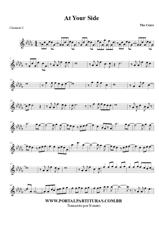 The Corrs  score for Clarinet (C)