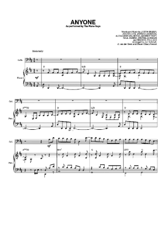 The Piano Guys Anyone score for Piano