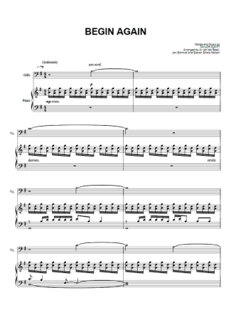 The Piano Guys Begin Again score for Piano
