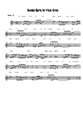 The Platters  score for Tenor Saxophone Soprano (Bb)