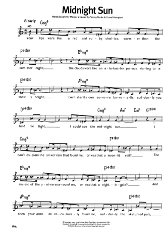 Midnight Sun for Flute and Piano - Download Sheet Music PDF file