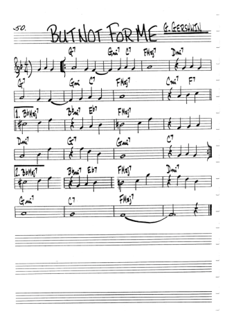The Real Book of Jazz But Not For Me score for Clarinet (C)