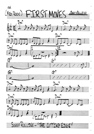 The Real Book of Jazz First Moves score for Clarinet (C)