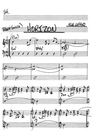 The Real Book of Jazz Horizon score for Alto Saxophone