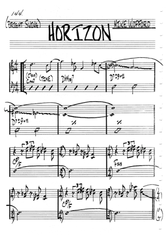 The Real Book of Jazz Horizon score for Clarinet (C)