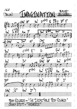 The Real Book of Jazz Imagination score for Clarinet (C)