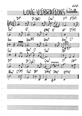 The Real Book of Jazz Love Vibrations score for Clarinet (C)