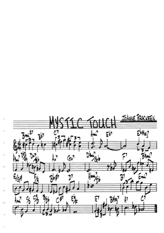 The Real Book of Jazz Mystic Touch score for Flute