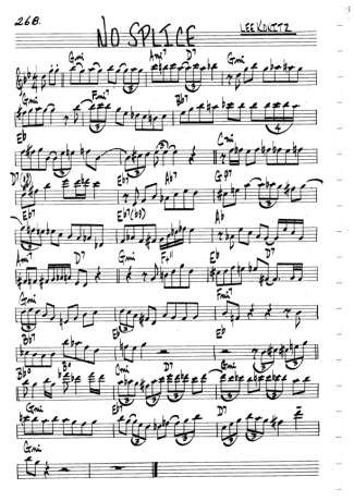 The Real Book of Jazz No Splice score for Clarinet (C)