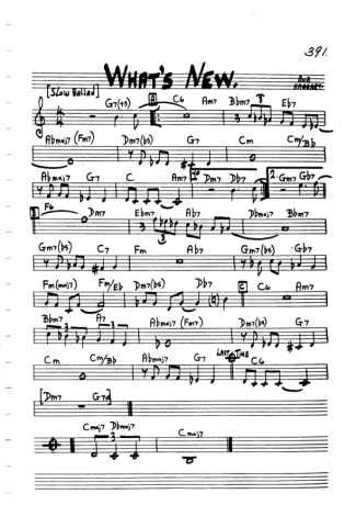 The Real Book of Jazz Whats New score for Violin