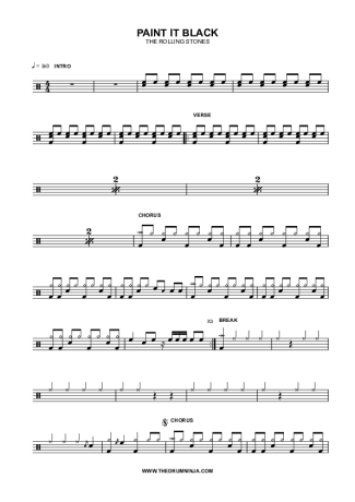 Paint It, Black (The Rolling Stones) » Sheet Music for Concert Band (Score)