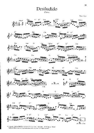 Tico-Tico  score for Violin
