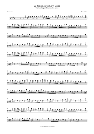 Tom Jobim  score for Trombone