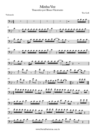 Ton Carfi  score for Cello