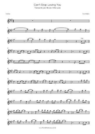 Van Halen  score for Violin