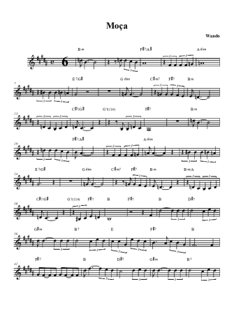 Wando  score for Clarinet (Bb)