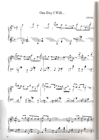 Yiruma One Day I Will score for Piano
